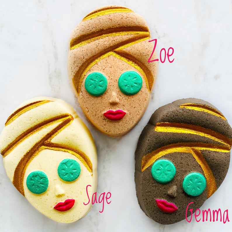 Spa Girl |Hand-painted| Bath Bomb