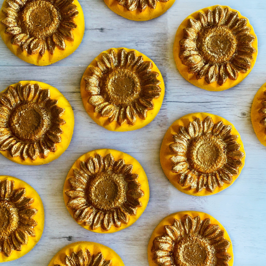 Sunflower Fields |Hand-painted| Bath Bomb