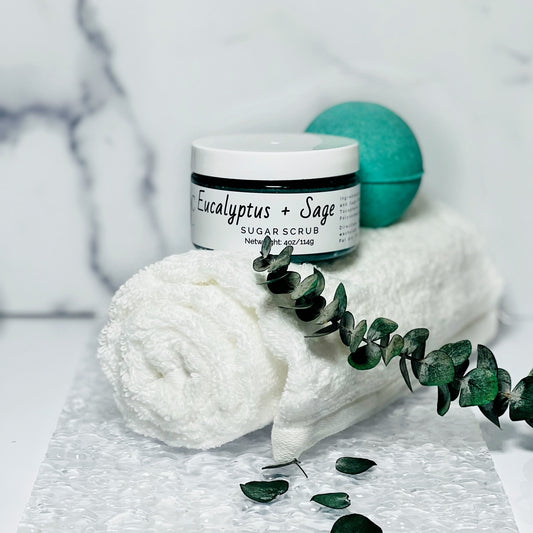 Eucalyptus & Sage Sugar Scrub