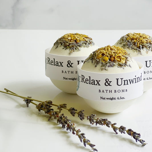 Relax & Unwind Bath Bomb